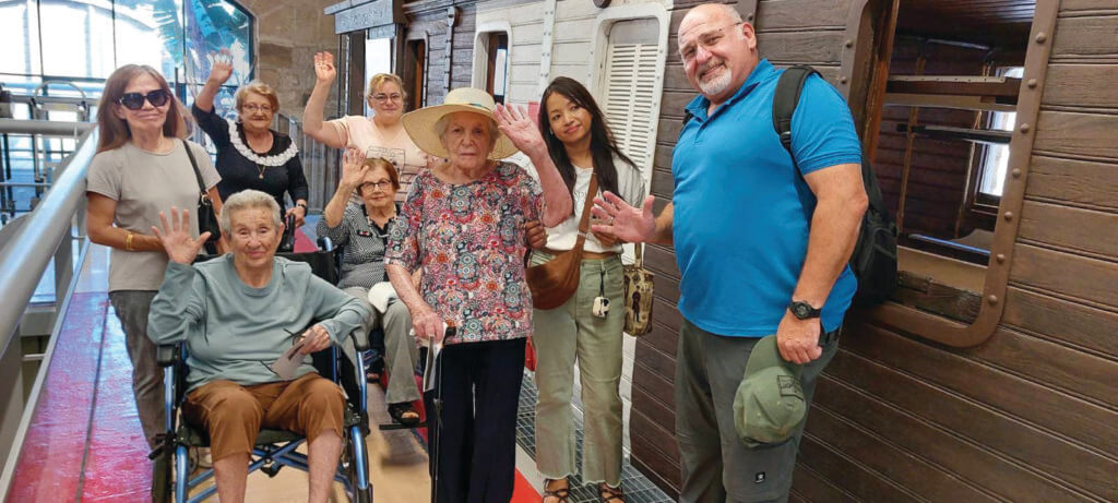 A visit to the train museum
