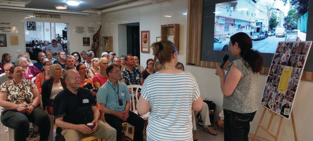 A German group visits