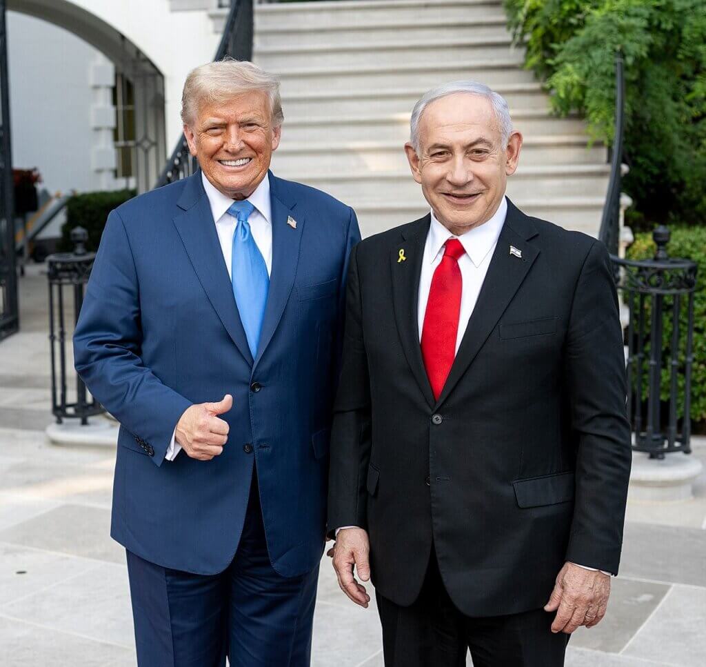 PM Netanyahu is banking on the recent endorsement of US President Donald Trump.(Photo: Wikimedia Commons-Official White House Photo)