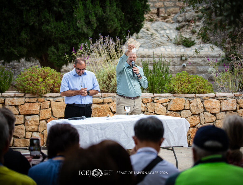 Pastors Saleem Shalash and Ariel Blumenthal